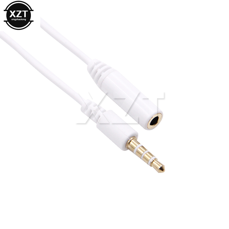 Cable Extension 3.5 - Nowy 4-biegunowy Jack Stereo przedłużacz do