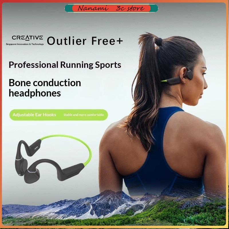 Sports Earphone Hook - Bezprzewodowe słuchawki sportowe z przewodnictwem kostnym,