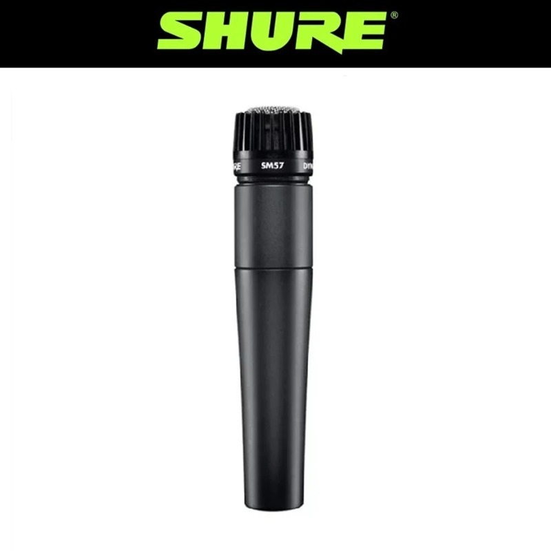 Shure Mic Sm58 - Mikrofon instrumentalny Shure SM57, dynamiczny, kardioidalny,
