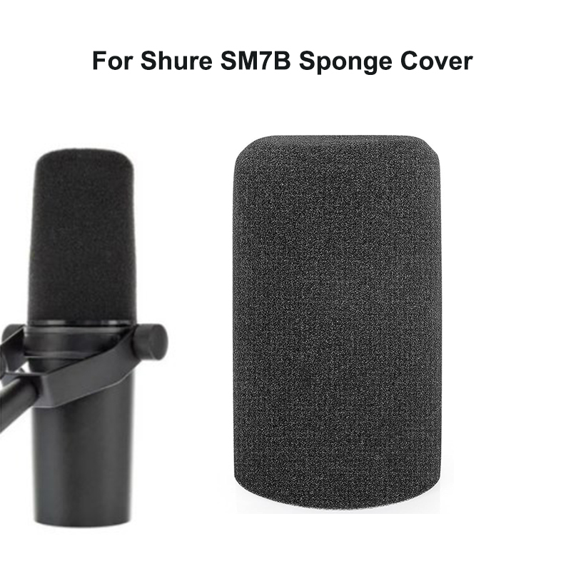 Shure Mic Sm7B - Gąbkowa osłona piankowa mikrofon na szybę