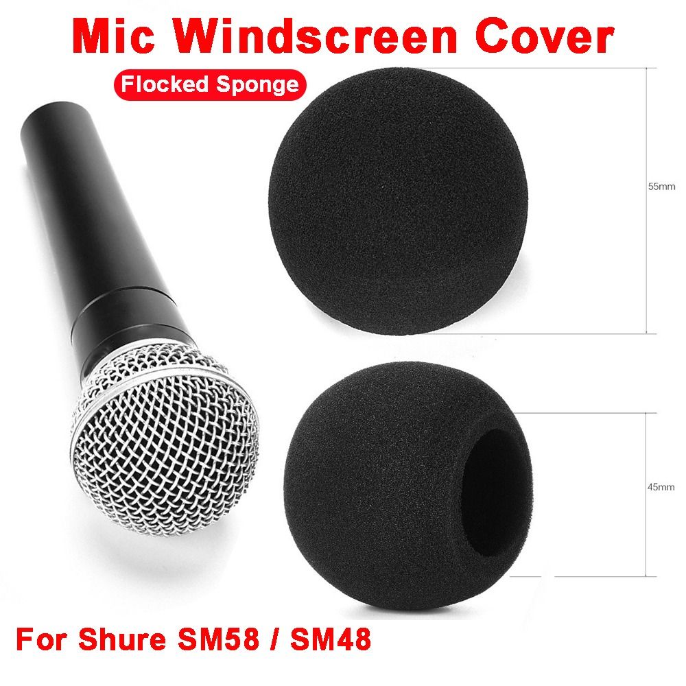 Shure Mic Sm58 - Wymienna osłona mikrofonu z gąbką flokowaną,