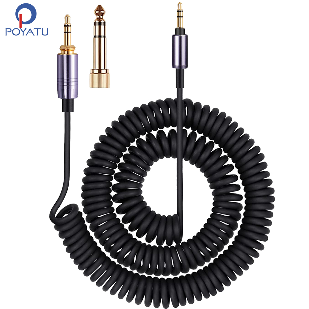 Kabel spiralny sprężynowy Poya – Audio Technica Headphone Ath-Ws660Bt recenzja i cena