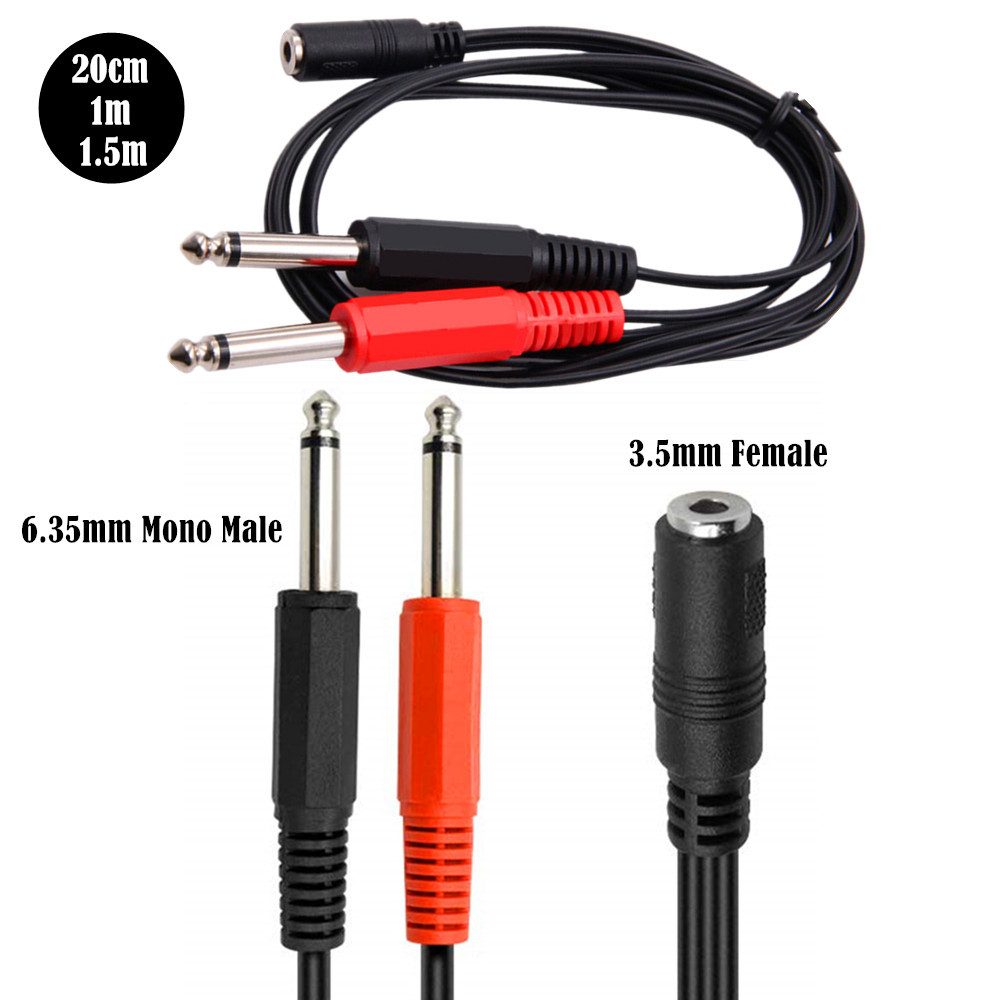 Kabel adapter 6,35 mm męski na – Cable Extension 3.5 recenzja i cena